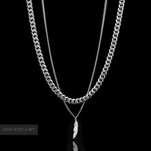 Load image into Gallery viewer, FEATHER NECKLACE SET