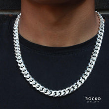 Load image into Gallery viewer, 925 SILVER HEAVY CUBAN CHAIN - Rocko Jewellery