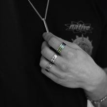 Load image into Gallery viewer, ABALONE STRIPE RING - Rocko Jewellery