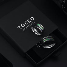 Load image into Gallery viewer, ABALONE STRIPE RING - Rocko Jewellery