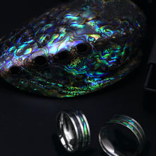 Load image into Gallery viewer, ABALONE STRIPE RING - Rocko Jewellery
