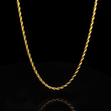 Load image into Gallery viewer, GOLD ROPE CHAIN - Rocko Jewellery