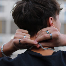 Load image into Gallery viewer, 7MM SILVER CUBAN CHAIN