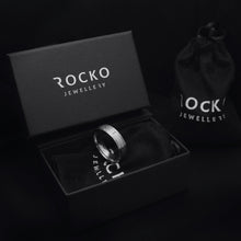 Load image into Gallery viewer, ROMAN BAND RING - Rocko Jewellery