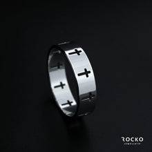 Load image into Gallery viewer, SAINT CROSS RING - Rocko Jewellery