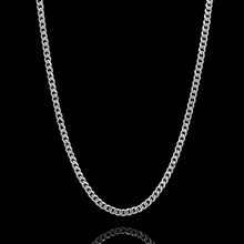 Load image into Gallery viewer, 5MM SILVER CUBAN CHAIN
