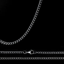Load image into Gallery viewer, 5MM BAR PENDANT CHAIN - Rocko Jewellery
