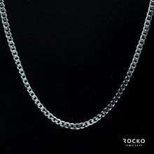 Load image into Gallery viewer, 925 SILVER CUBAN CHAIN - Rocko Jewellery
