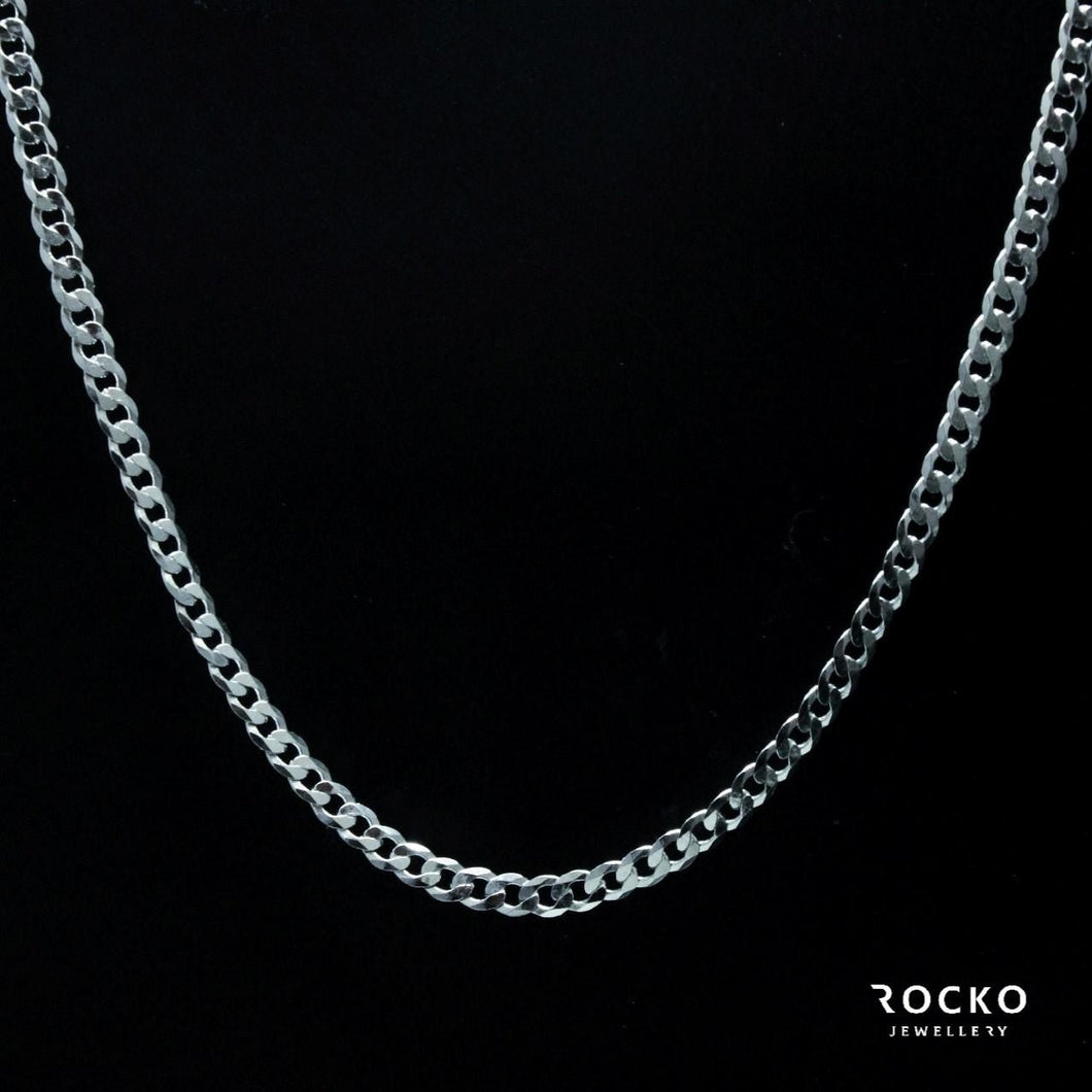 925 SILVER CUBAN CHAIN - Rocko Jewellery