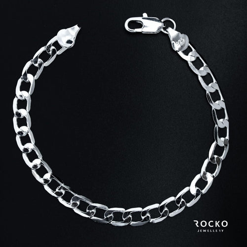 925 SILVER LINK BRACELET - Rocko Jewellery