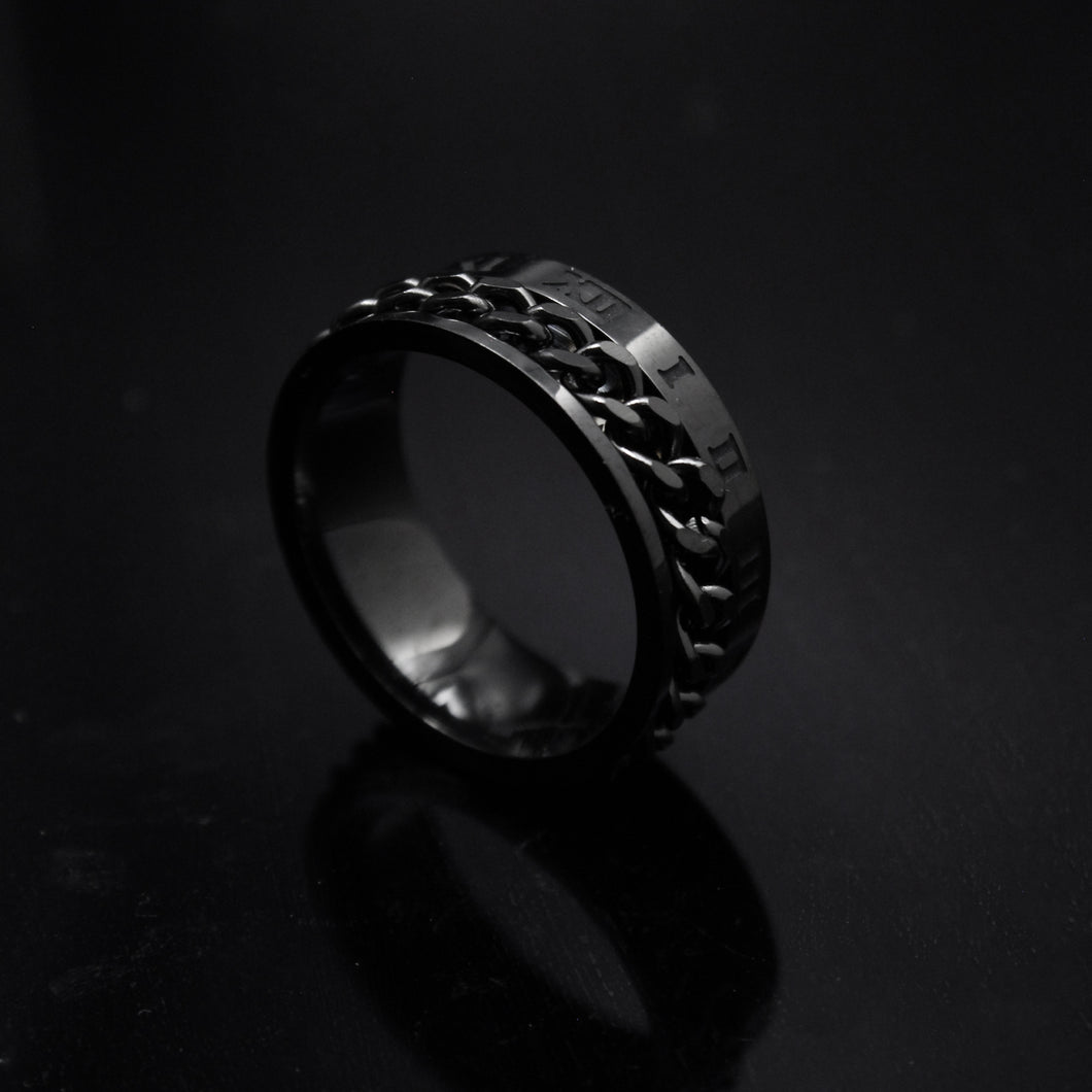 BLACK CHAIN RING