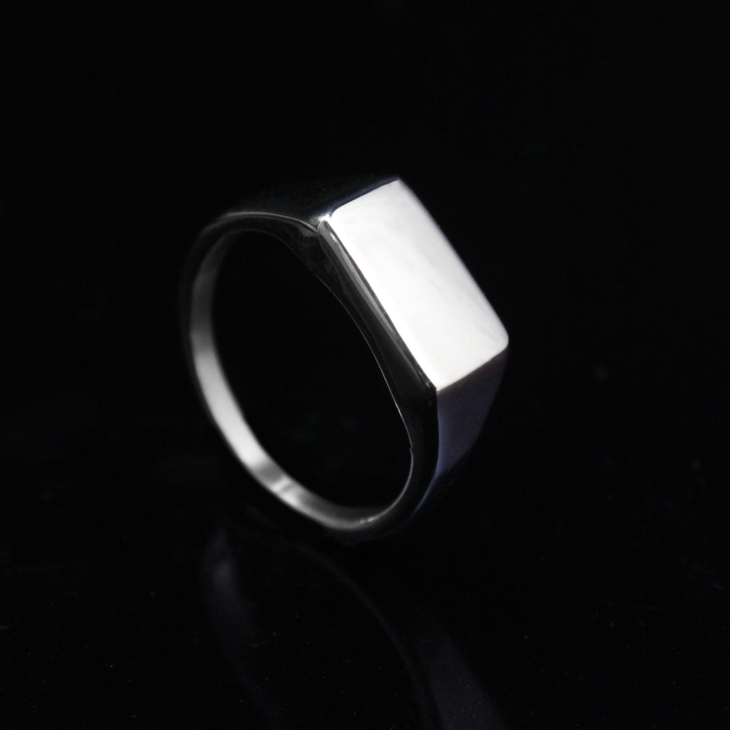 CLASSIC SIGNET RING - Rocko Jewellery