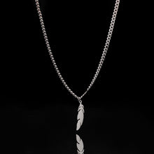 Load image into Gallery viewer, FEATHER PENDANT CHAIN - Rocko Jewellery
