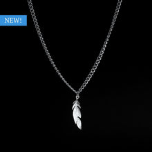 Load image into Gallery viewer, FEATHER PENDANT CHAIN - Rocko Jewellery
