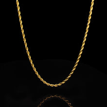 Load image into Gallery viewer, GOLD ROPE CHAIN - Rocko Jewellery
