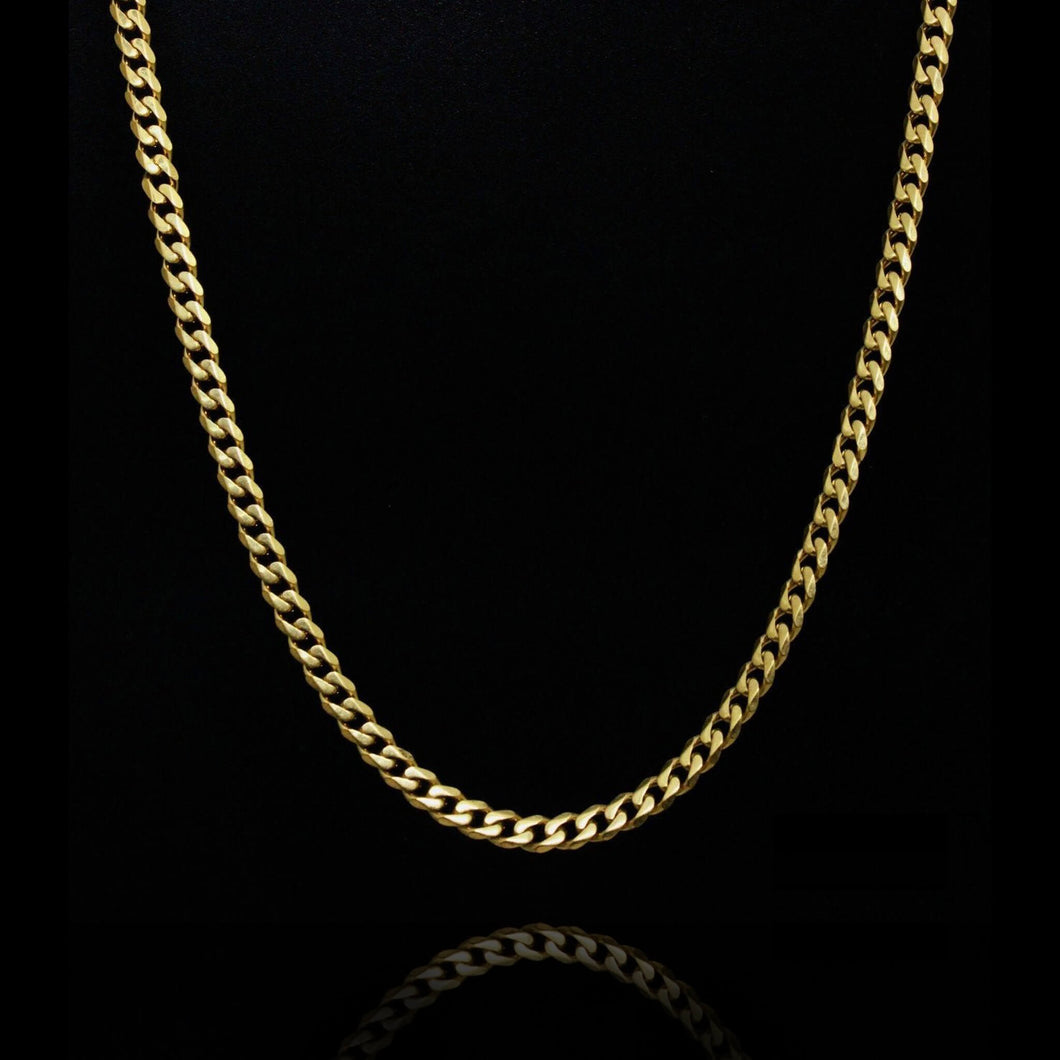 5MM GOLD CUBAN CHAIN