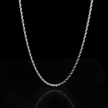 Load image into Gallery viewer, SILVER ROPE CHAIN - Rocko Jewellery
