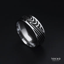 Load image into Gallery viewer, SPIRAL WAVE RING - Rocko Jewellery
