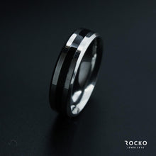 Load image into Gallery viewer, STRIPE BAND RING - Rocko Jewellery
